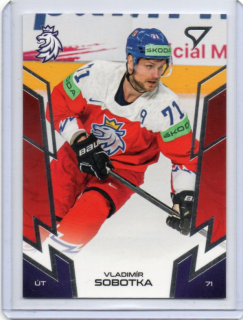 SportZoo Hokejové Česko 2024 Base # 56 Sobotka Vladimír