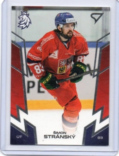 SportZoo Hokejové Česko 2024 Base # 58 Stránský Šimon