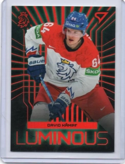 SportZoo Hokejové Česko 2024 LUMINOUS Red # LS-19 Kämpf David