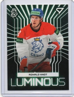 SportZoo Hokejové Česko 2024 LUMINOUS Base # LS-09 Knot Ronald