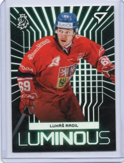 SportZoo Hokejové Česko 2024 LUMINOUS Base # LS-23 Radil Lukáš
