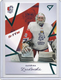 SportZoo Hokejové Česko 2024 NÁRODNÍ TÝM ŽEN Base # ZR-02 Zechovská Kateřina (G)