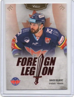 OFS 2020-2021 FOREIGN LEGION Red x/55 # Gilbert David - Č.Budějovice
