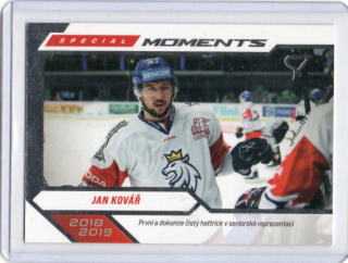 SportZoo Hokejové Česko 2024 SPECIAL MOMENTS Base # SM-06 Kovář Jan
