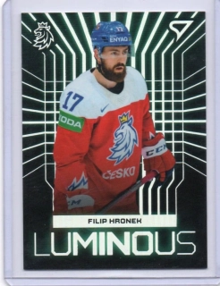 SportZoo Hokejové Česko 2024 LUMINOUS Base # LS-06 Hronek Filip
