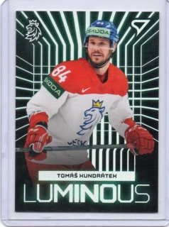 SportZoo Hokejové Česko 2024 LUMINOUS Base # LS-11 Kundrátek Tomáš