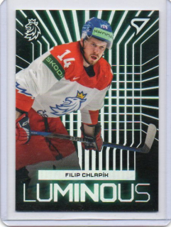 SportZoo Hokejové Česko 2024 LUMINOUS Base # LS-17 Chlapík Filip