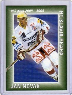 OFS 2004-2005 OBRÁNCI BODY # 03 Novák Jan - Slavia