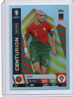 Topps Match Attax EURO 2024 - Centurion Rainbow # CC9 Pepe - Portugal