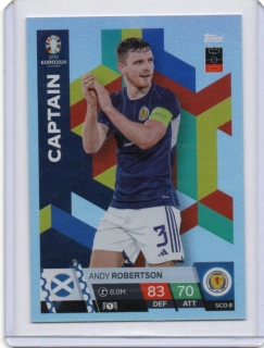 Topps Match Attax EURO 2024 - CAPTAIN # SCO 8 Andy Robertson - Scotland
