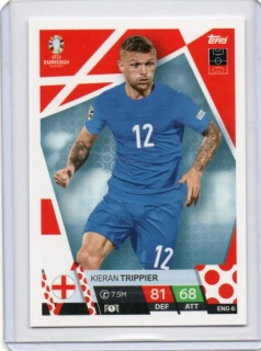 Topps Match Attax EURO 2024 - BASE # ENG 6 Kieran Trippier - England