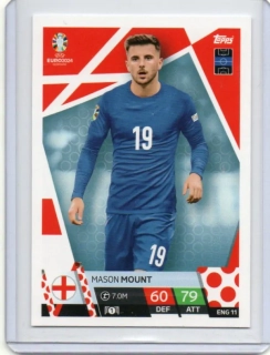 Topps Match Attax EURO 2024 - BASE # ENG 11 Mason Mount - England