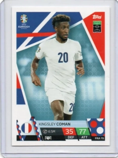 Topps Match Attax EURO 2024 - BASE # FRA 15 Kingsley Coman - France