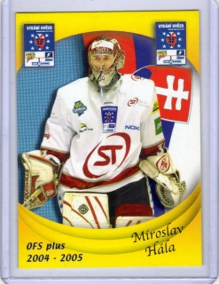 OFS 2004-2005 UTKÁNÍ HVĚZD # H27 Hála Miroslav (G) - SK