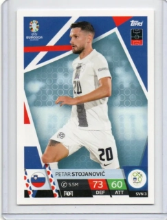 Topps Match Attax EURO 2024 - BASE # SVN 3 Petar Stojanovič - Slovenia