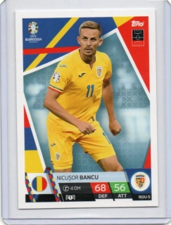 Topps Match Attax EURO 2024 - BASE # ROU 5 Nicusou Bancu - Romania