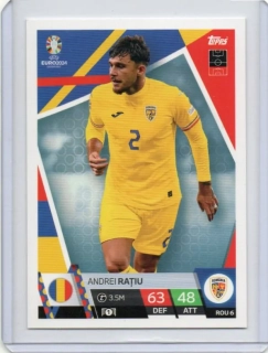 Topps Match Attax EURO 2024 - BASE # ROU 6 Andrei Ratiu - Romania