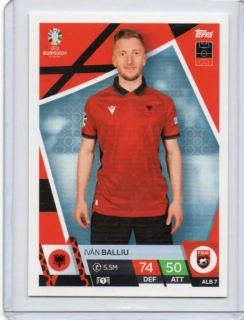 Topps Match Attax EURO 2024 - BASE # ALB 7 Iván Balliu - Albania
