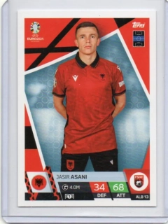 Topps Match Attax EURO 2024 - BASE # ALB 13 Jasir Asani - Albania