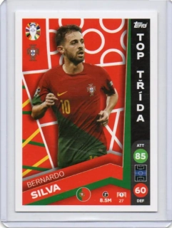 LIDL Topps EURO 2024 # 27 Bernardo Silva - Portugal