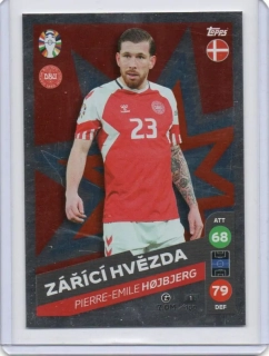 LIDL Topps EURO 2024 # 100 Pierre-Emile Hojbjerg - Denmark