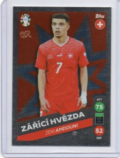 LIDL Topps EURO 2024 # 106 Zeki Amdouni - Switzerland