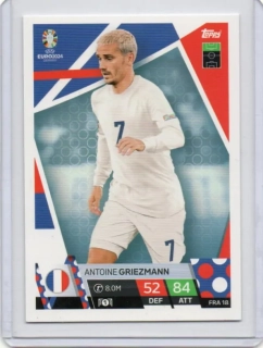 Topps Match Attax EURO 2024 - BASE # FRA 18 Antoine Griezmann - France