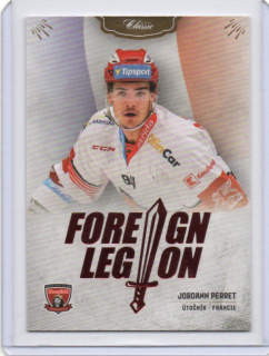 OFS 2020-2021 FOREIGN LEGION Red x/55 # Perret Jordann - Hradec Kr.