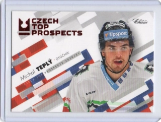 OFS 2020-2021 CZECH TOP PROSPECTS Red x/55 # CTP-18 Teplý Michal