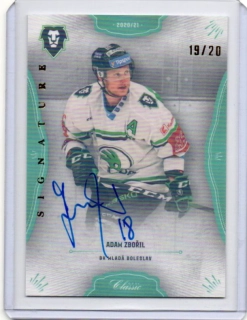 OFS 2020-2021 BONUS Signature x/20 # 105 Zbořil Adam - Ml.Boleslav