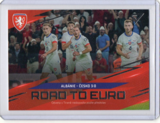 SportZoo Hrdí LVI 2024 ROAD to EURO # RE-11 Albánie-Česko 3:0