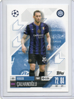 Topps Match Attax UEFA Club 2024-2025 Base # 303 Hakan CALHANOGLU - Inter Milan