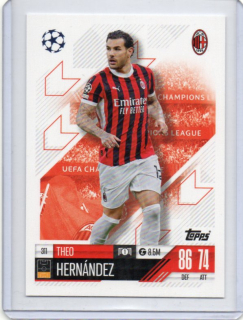 Topps Match Attax UEFA Club 2024-2025 Base # 311 Theo FERNÁNDEZ - AC Milán
