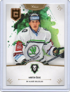 OFS 2020-2021 CAPTAINS Gold x/77 # Ševc Martin - Ml.Boleslav
