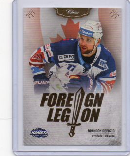 OFS 2020-2021 FOREIGN LEGION Gold x/77 # Defazio Brandon - Brno
