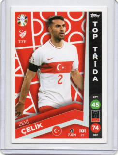 LIDL Topps EURO 2024 # 25 Zeki Celik - Türkiye