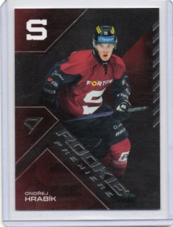 SportZoo ELH 2024-2025 I.série ROOKIE Premiere Base # RP-3 Hrabík Ondřej - Sparta