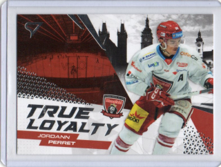 SportZoo ELH 2024-2025 I.série TRUE LOYALTY Base # TL-16 Perret Jordann - Hradec Kr.