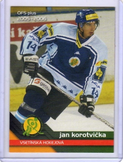 OFS 2005-2006 č.201 Korotvička Jan - Vsetín