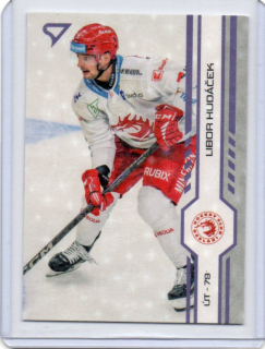 SportZoo ELH 2024-2025 I.série PUCK MARKS # 15 Hudáček Libor - Třinec