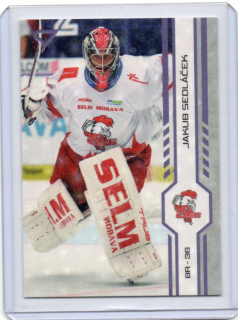 SportZoo ELH 2024-2025 I.série PUCK MARKS # 164 Sedláček Jakub (G) - Olomouc