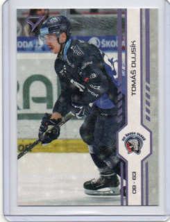 SportZoo ELH 2024-2025 I.série PUCK MARKS # 201 Dujsík Tomáš - Plzeň