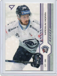 SportZoo ELH 2024-2025 I.série PUCK MARKS # 210 Indrák Miroslav - Plzeň