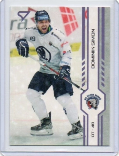 SportZoo ELH 2024-2025 I.série PUCK MARKS # 215 Simon Dominik - Plzeň