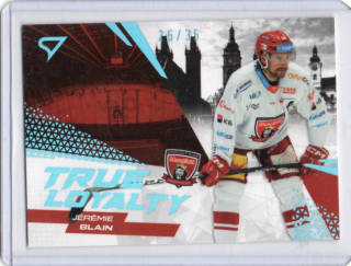 SportZoo ELH 2024-2025 I.série TRUE LOYALTY x/35 # TL-14 Blain Jérémie - Hradec Kr.
