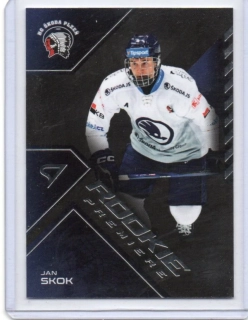 SportZoo ELH 2024-2025 II.série ROOKIE Premiere Base # RP-24 Skok Jan - Plzeň
