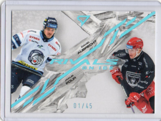 SportZoo ELH 2024-2025 II.série RIVALS On ICE x/45 # RI-14 Aubrecht David / Pour Jakub - LIB/HRA