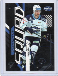 SportZoo ELH 2024-2025 II.série POWER PLAY SQUAD Base # PS-34 Zbořil Adam - Brno