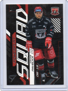SportZoo ELH 2024-2025 II.série POWER PLAY SQUAD Base # PS-49 Pavelka Tomáš - Hradec Kr.
