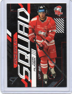 SportZoo ELH 2024-2025 II.série POWER PLAY SQUAD Base # PS-66 Plášek Karel - Olomouc